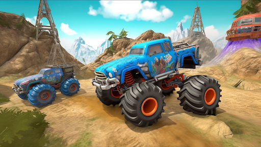 Android application Monster Truck Atv Off Road screenshort
