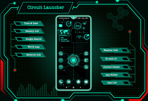 Android application Circuit Launcher - Lock App screenshort