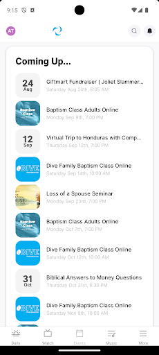 Community Christian App Screen 3