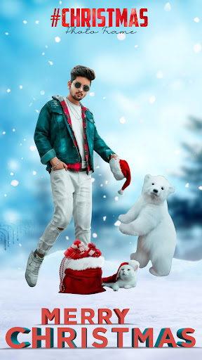 Android application Christmas Photo Editor screenshort