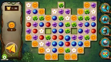 Match 3 Games - Forest Puzzle