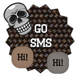 GO SMS THEME - Skull Freak icon