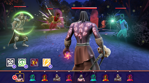 Screenshot of Merge of Spells: Tactics Arena