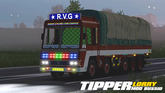 Tipper Lorry Mod Bussid Unknown