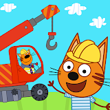 Kid-E-Cats Cars, Build a house icon