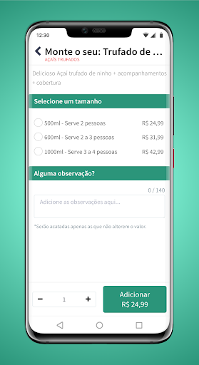 Mega Açaí Screen 2