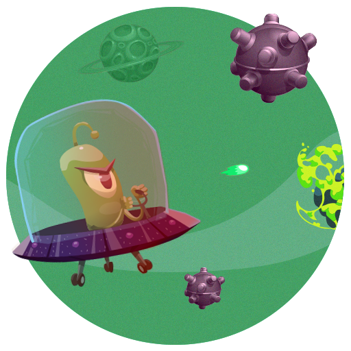 Bob Space-Invader logo
