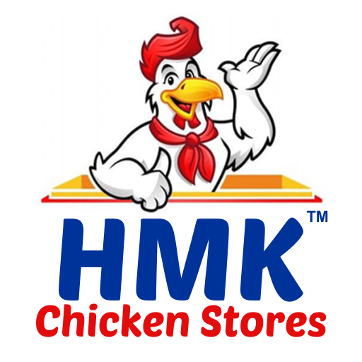 HMK Chicken Stores logo