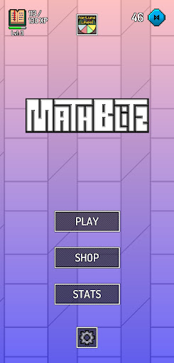 Android application MathBlitz - Fast Math Game screenshort