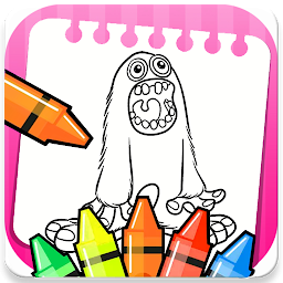 Mammott Monsters Coloring Book