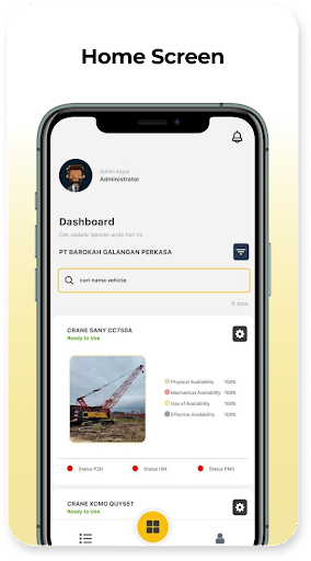 P2H & PMS BAROKAH APP Screen 2