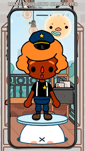 Toca Boca Police Clothing