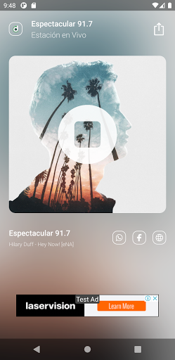 Espectacular 91.7 FM Screen 3