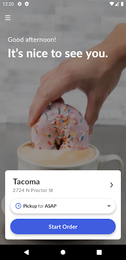 Top Pot Doughnuts App Screen 2