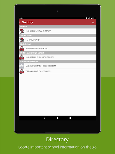 Highland School District 203 Screen 2