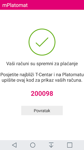mPlatomat Screen 3