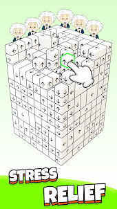 Tap Out: Take Away 3D Cubes