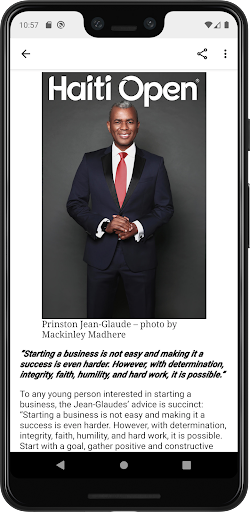 Haiti Open Magazine Screen 2