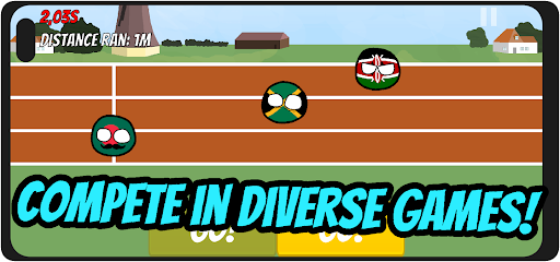 Android application Countryballs: Minigames screenshort