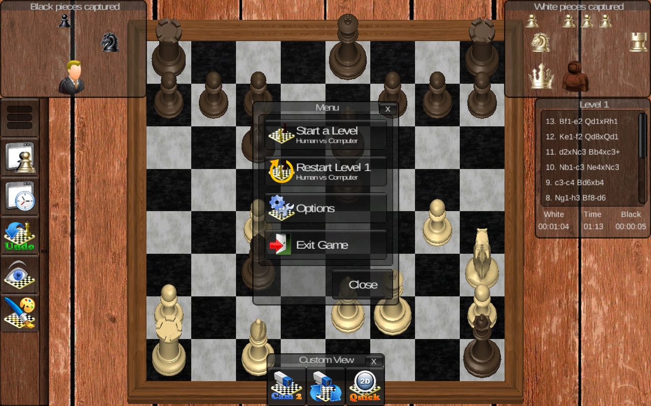 Android application My Chess 3D screenshort