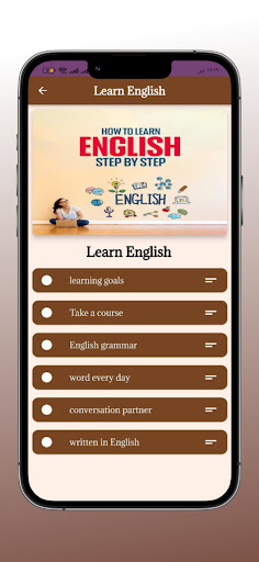 Learn English Screen 2