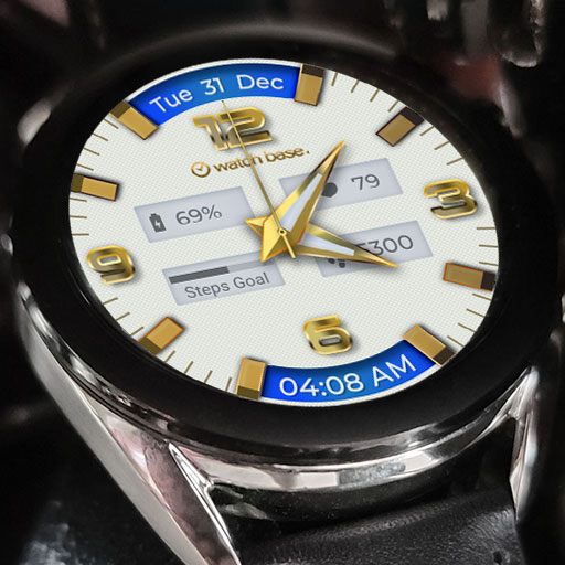 Classic Gold Watch Face logo