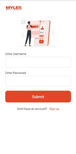 Myles Partner App Screen 2