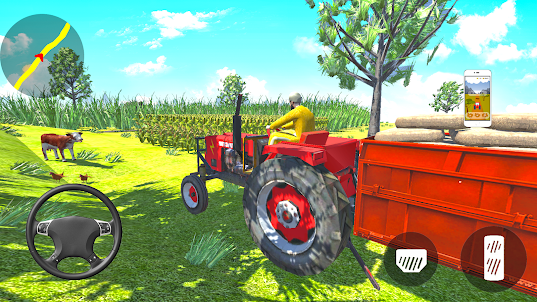 Indian Tractor 3D Driving Game