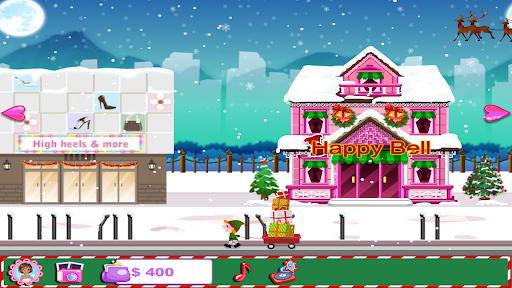 Shopaholic Christmas Dressup Screen 3