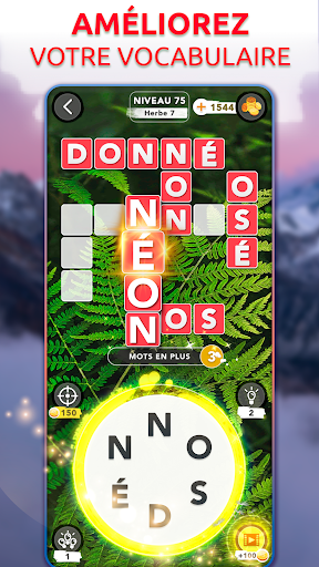 Jeu de Mots Croisés: Français Screen 2