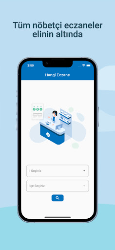 Android application Hangi Eczane | Nöbetçi Eczane screenshort