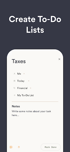 Tend Task: Household Organizer Screen 2