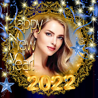 2021 New Year Photo Frames Greeting Wishes