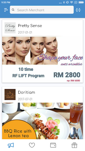 Android application Doripod screenshort