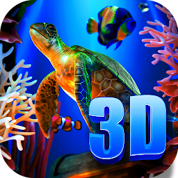 รูปไอคอน Aquarium 3D Live Wallpaper 4K