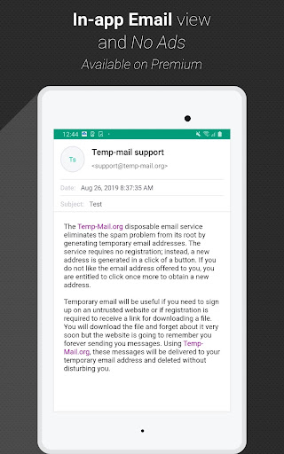 Temp Mail - Temporary Email - Communication - apps