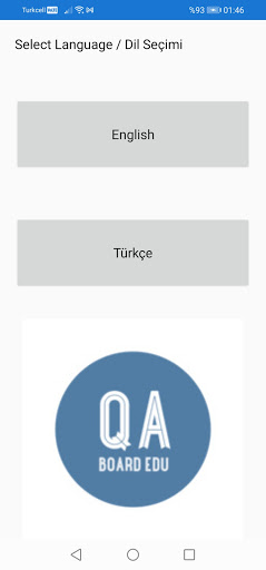 Android application QA Board Edu screenshort