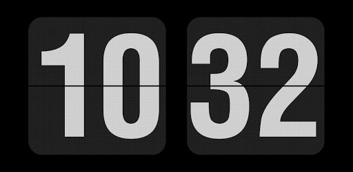 Android application FlipClock screenshort
