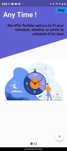 Fastcoo Customer App Screen 2