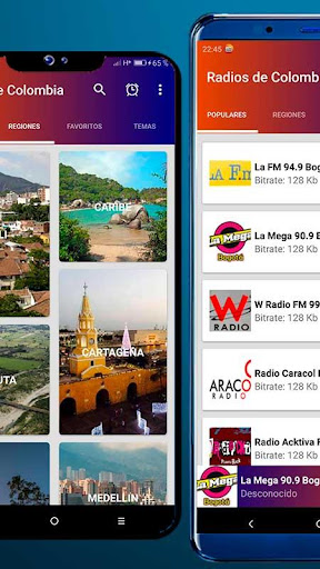 Radio emisoras de Colombia Screen 2