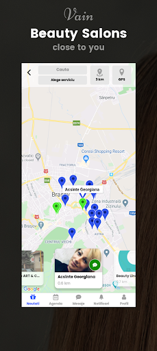 Android application Beauty Salons Appointments screenshort