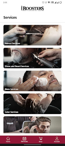 Roosters Mens Grooming Screen 2