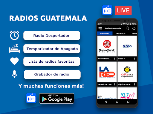 Radios Guatemala AM and FM Emiso
