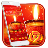 Red Happy Diwali Theme icon