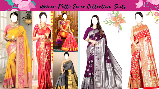 Android application Women Pattu Saree Frames screenshort