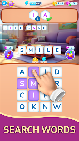 Game screenshot Beauty Words Decor Home Design mod apk