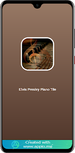 Elvis Presley Piano Tile