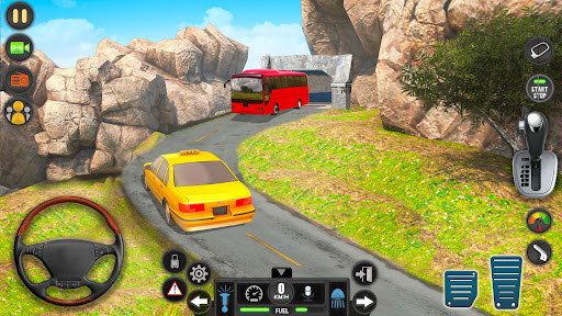 Modern City Taxi Driving Game