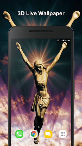 Android application God Live Wallpaper Pro screenshort