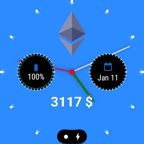 Ethereum Price Watch Face